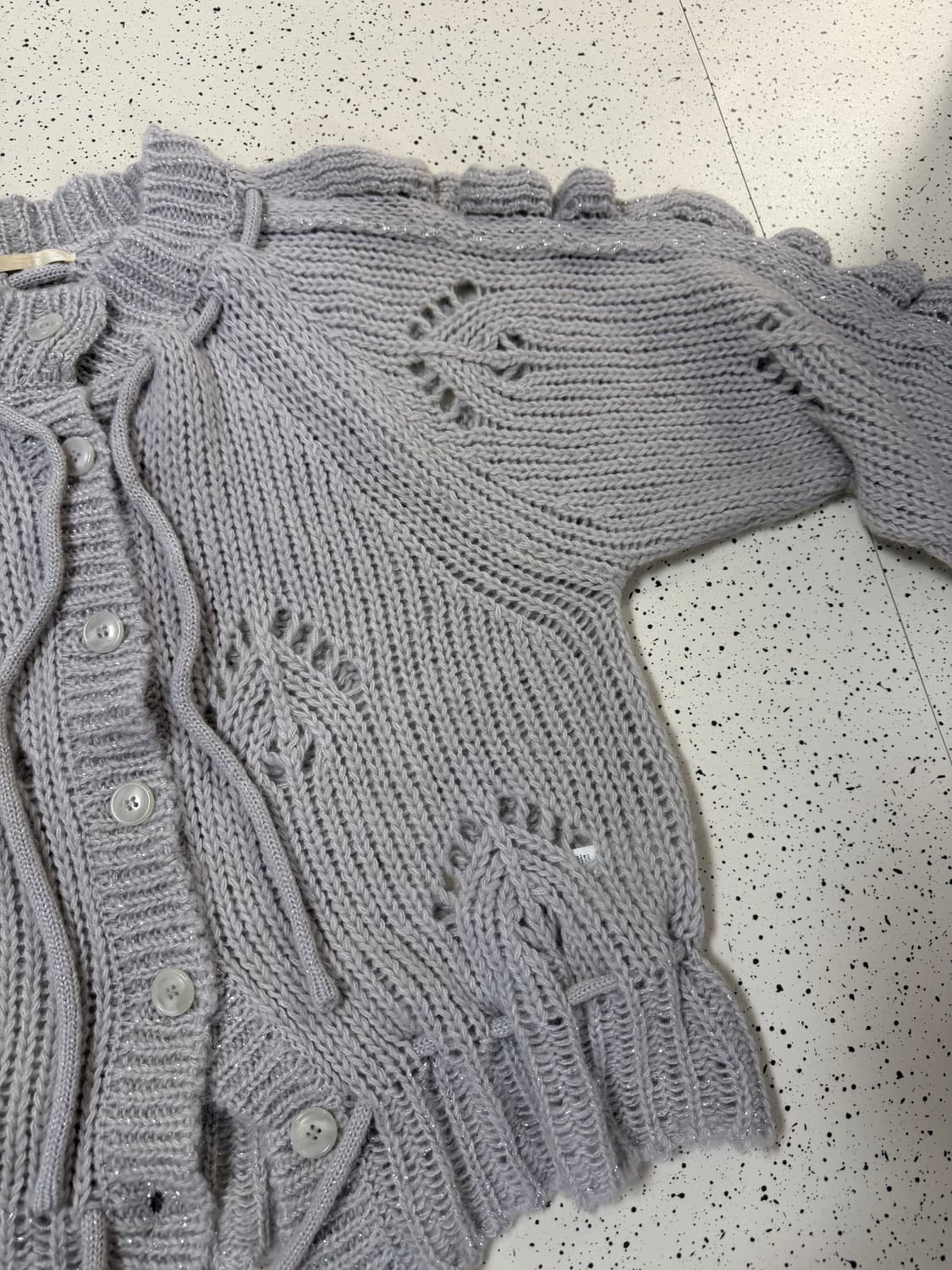 타입서비스 글리터 니트 가디건 상품이미지6