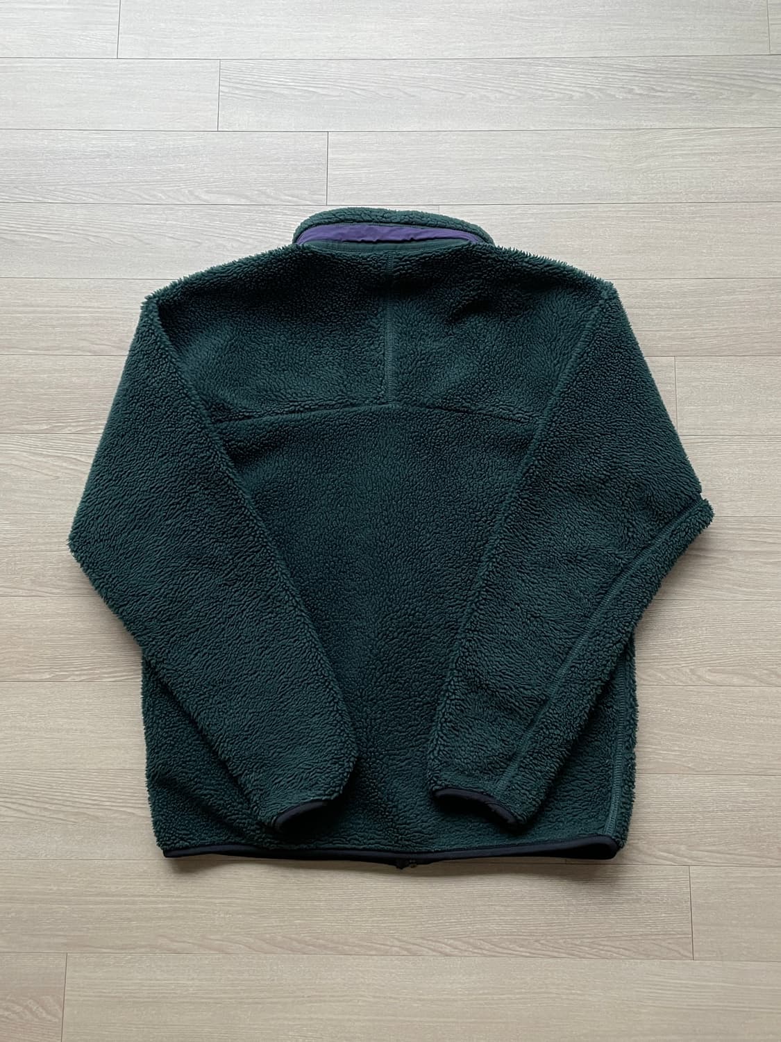 90s 파타고니아 딥파일 PEF 그린 퍼플 자켓 상품이미지2