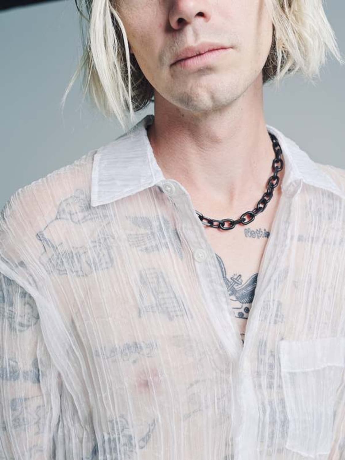 아워레가시 밀키 쿼츠 셔츠 48 새상품  상품이미지4