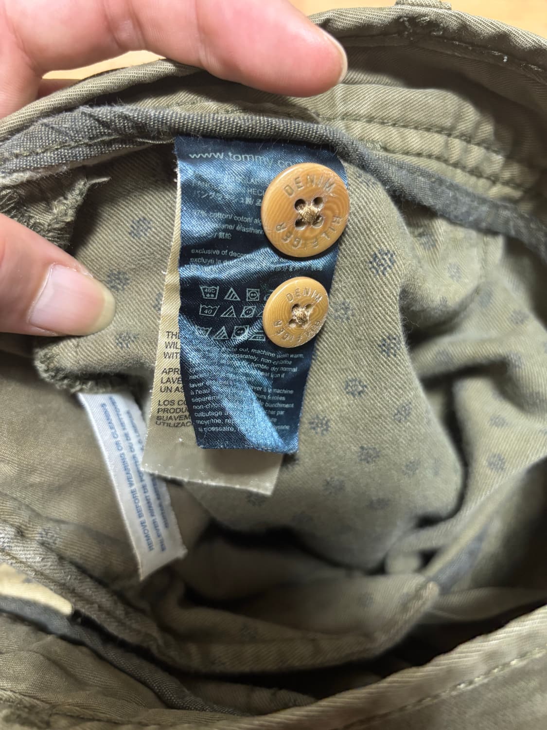 타미힐피거 카고팬츠 상품이미지7