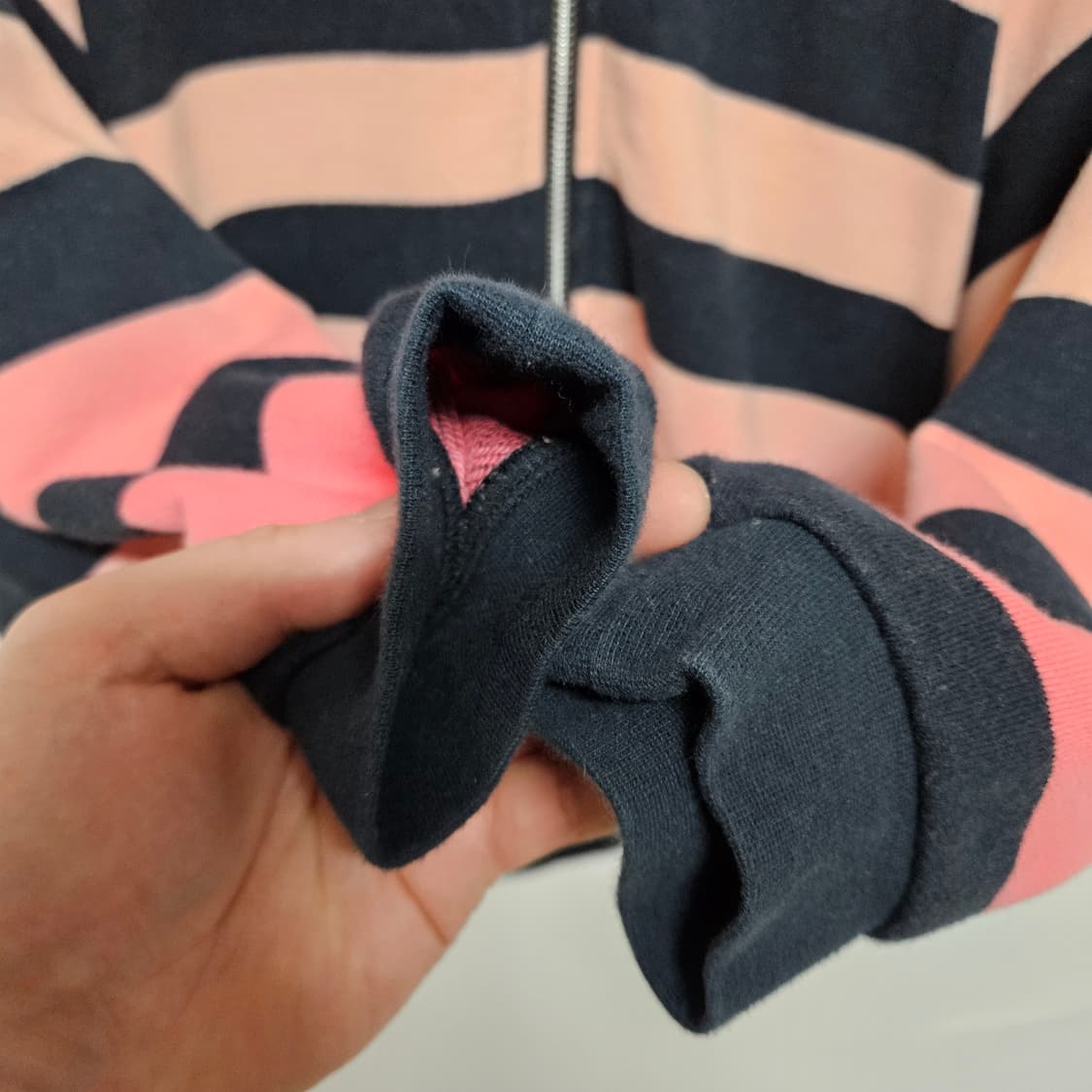 85 아디다스 스트라이프 후드집업 상품이미지5