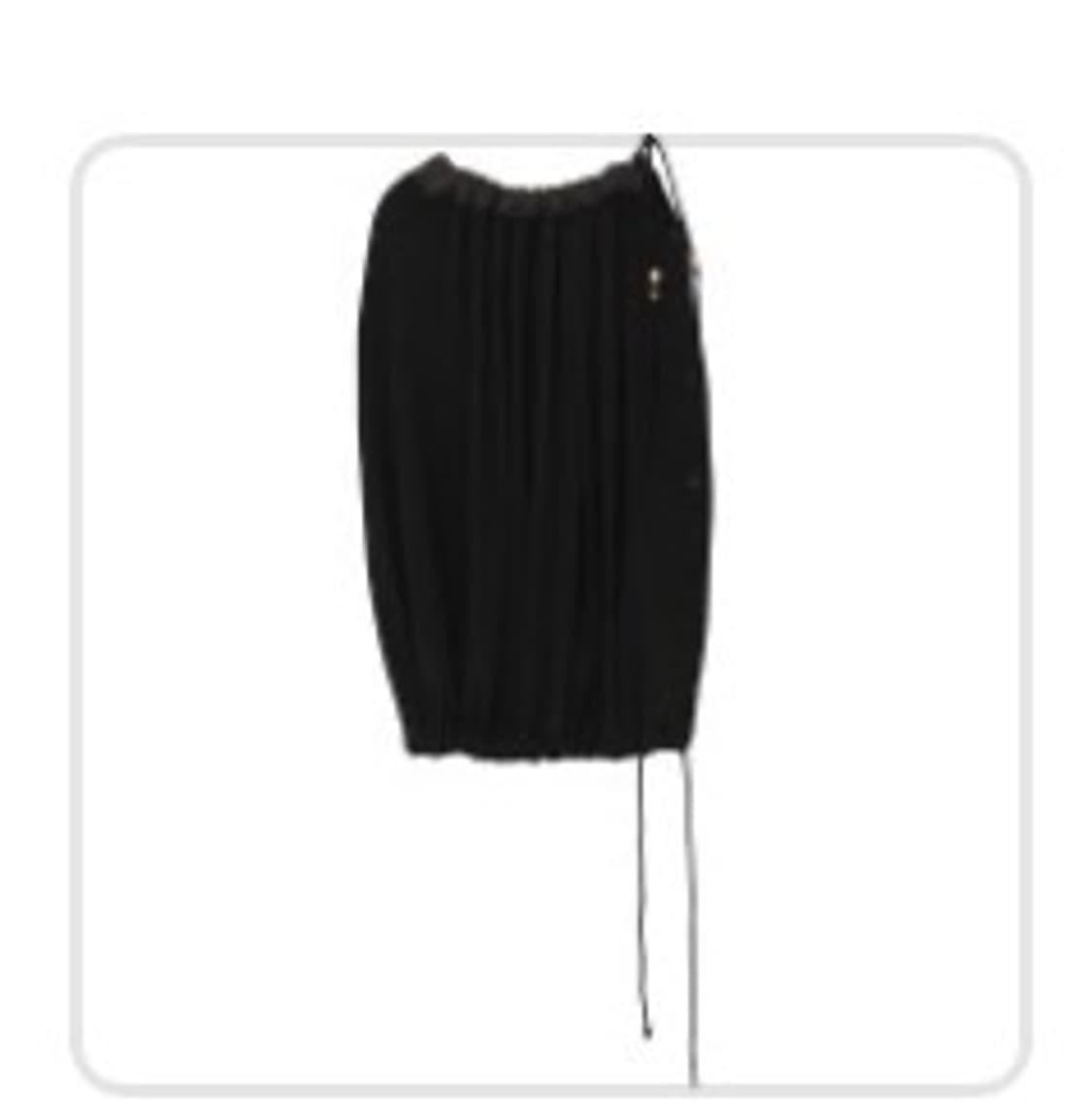 타일즈 tiles Dumpling mini dress black 상품이미지2