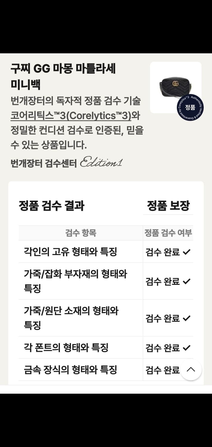 구찌 마몽 마틀라세 크로스백/숄더백 정품S급(감정O) 상품이미지6