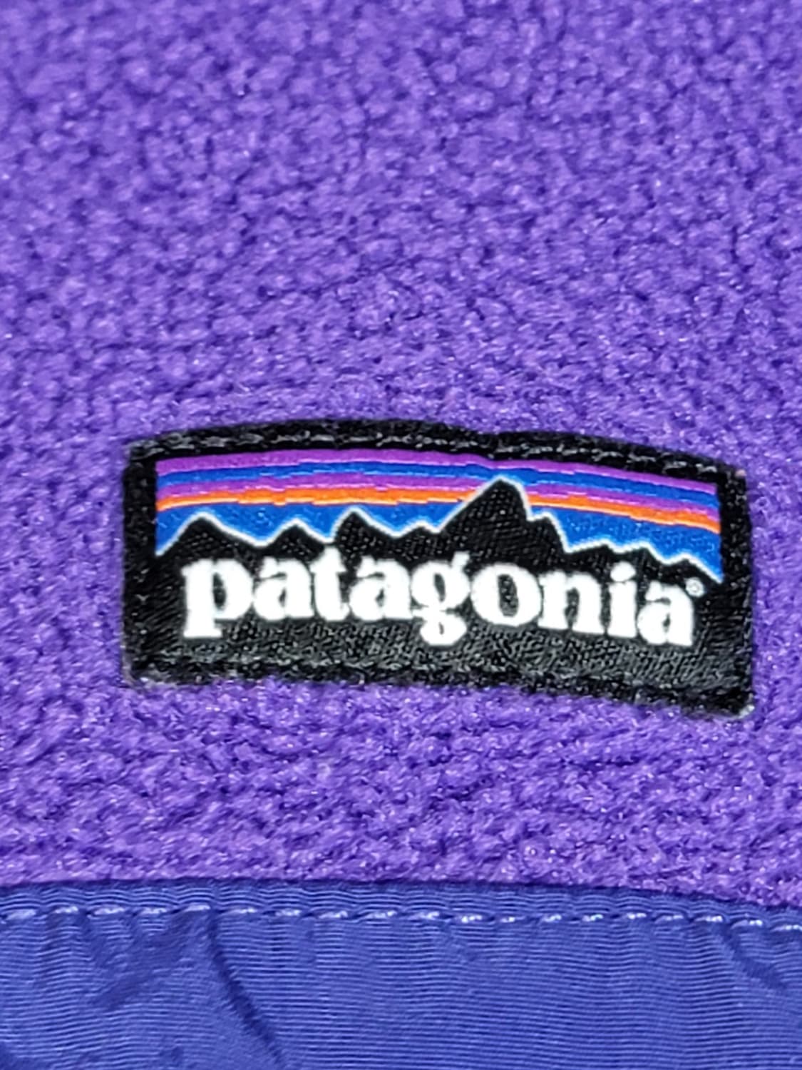 13FW 파타고니아 신칠라 스냅-T 퍼플/네이비 상품이미지2