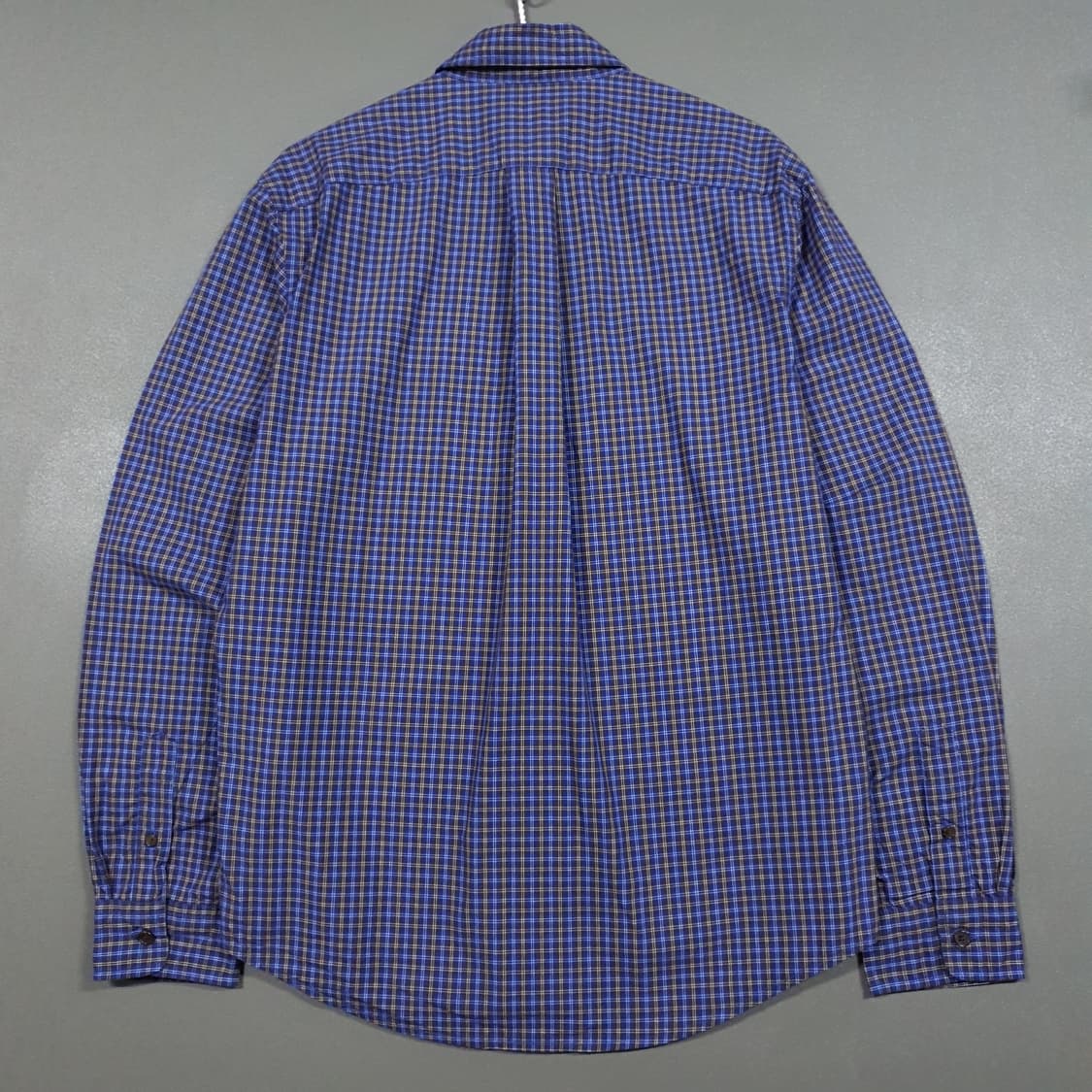 실측 M) 더바넷 신형 그레이 시티 플래드 오버핏 체크 셔츠 남방 상품이미지7