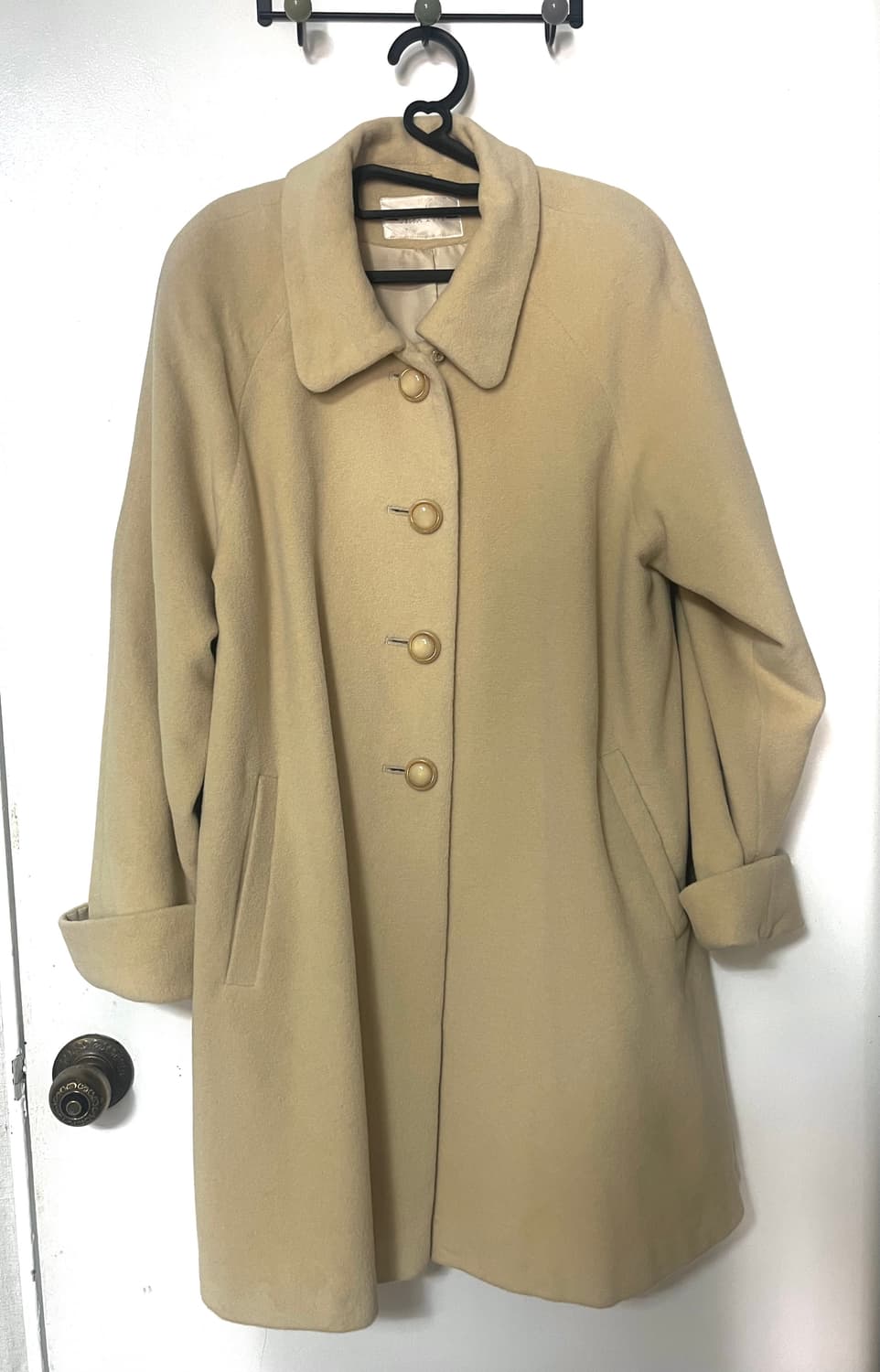 아이보리 갸루 코트 상품이미지5