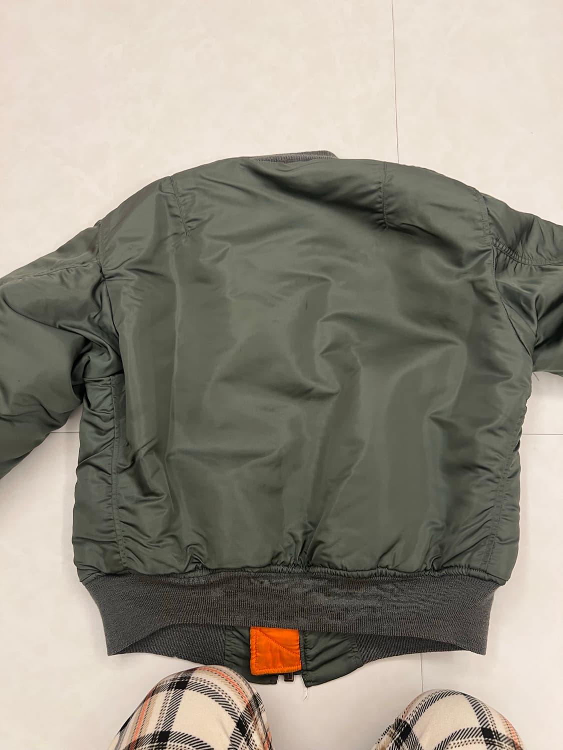 70s 오리지널 ma-1 자켓 M사이즈 판매합니다 상품이미지10