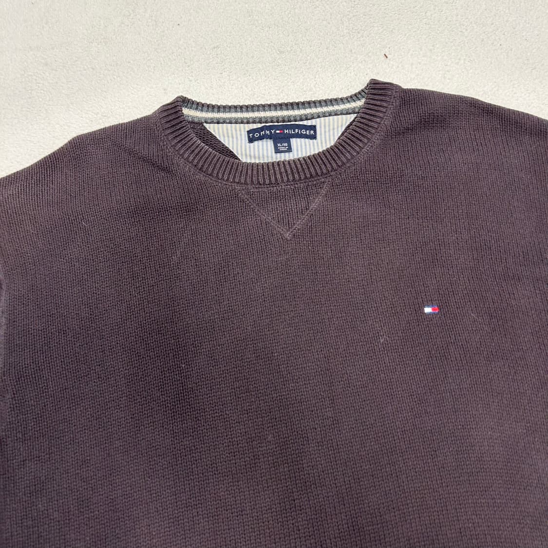 Tommy Hilfiger brown knit 상품이미지5