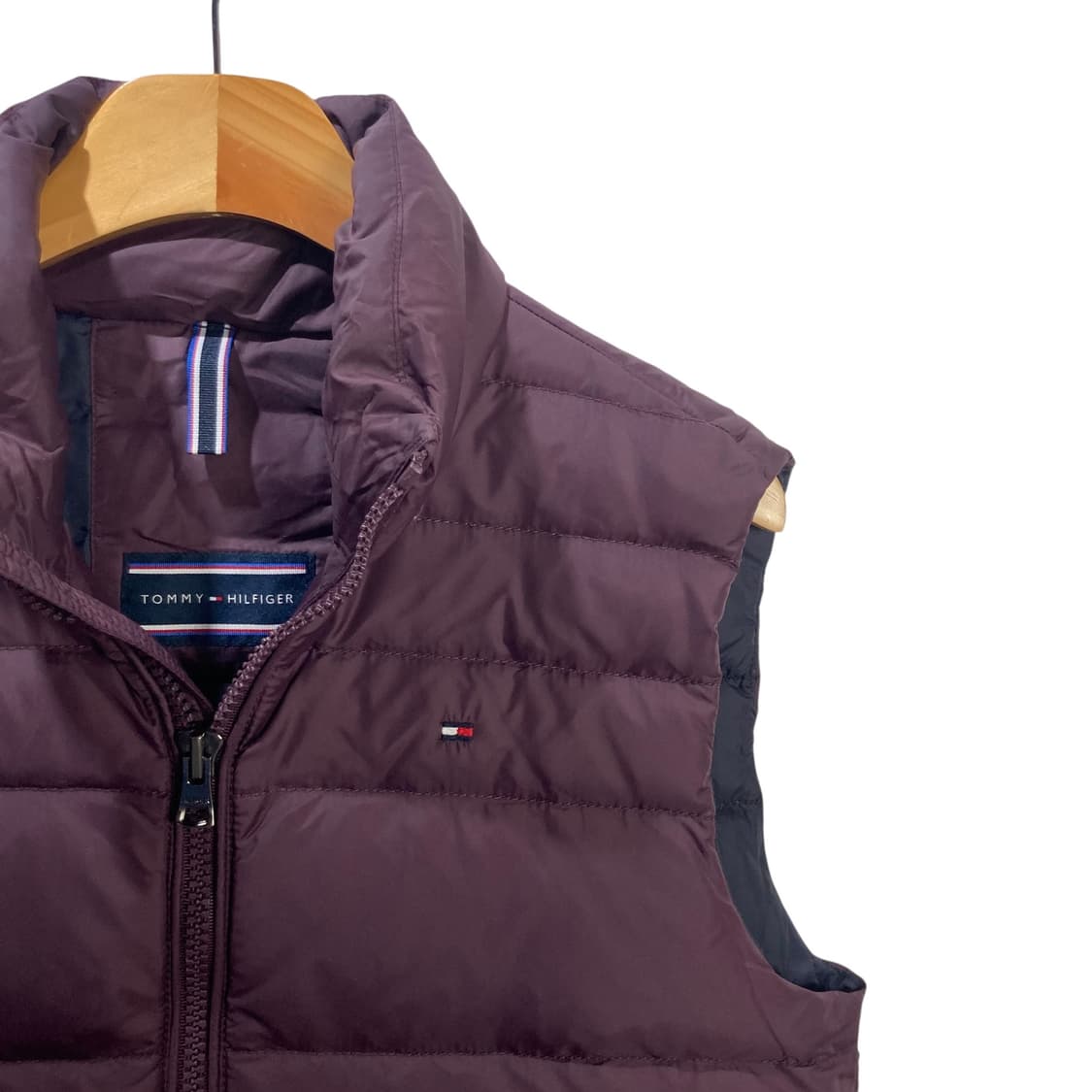 타미힐피거 퍼플 패딩 베스트 상품이미지3