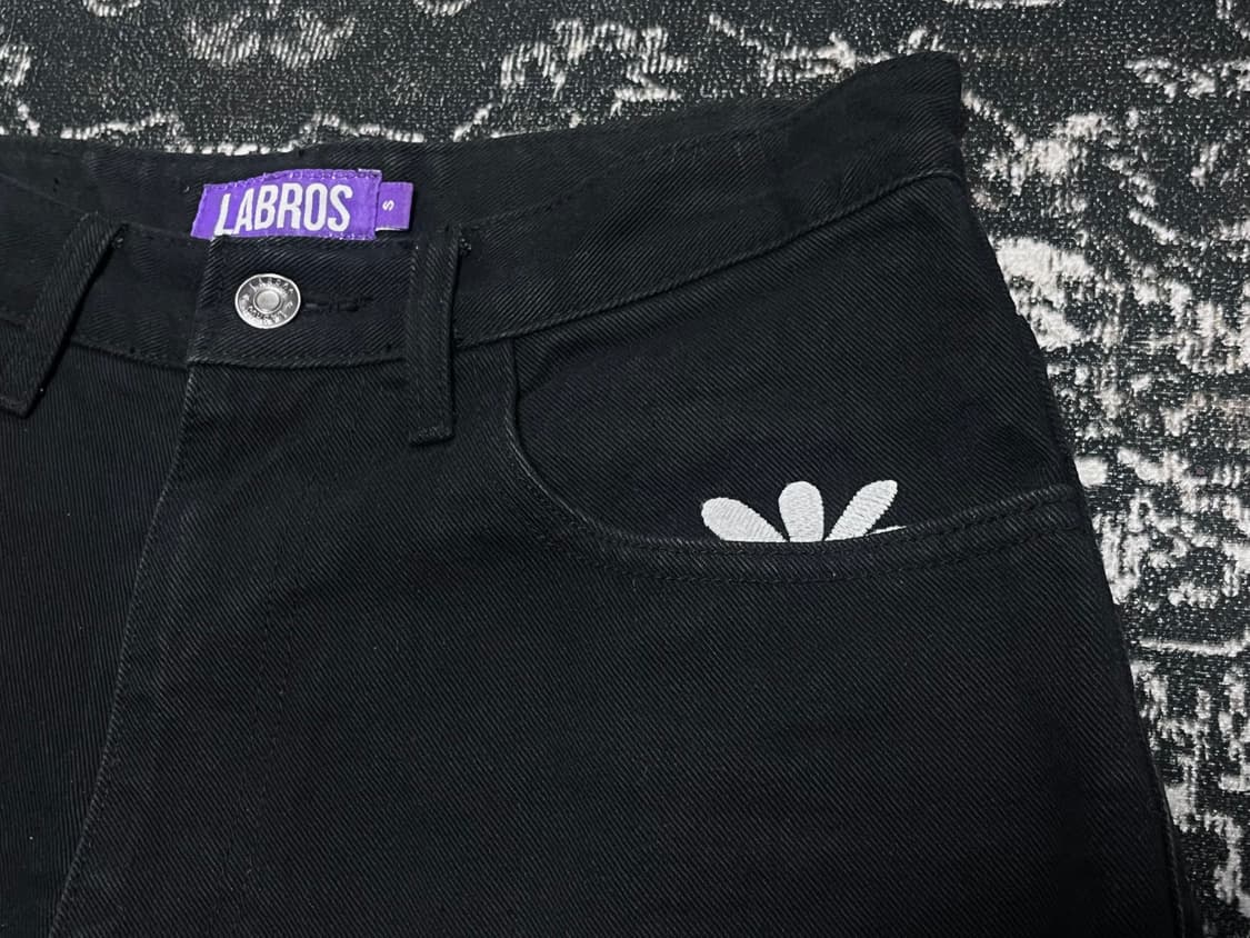 LABROS 스마일 데이지 배기 진 S 상품이미지4