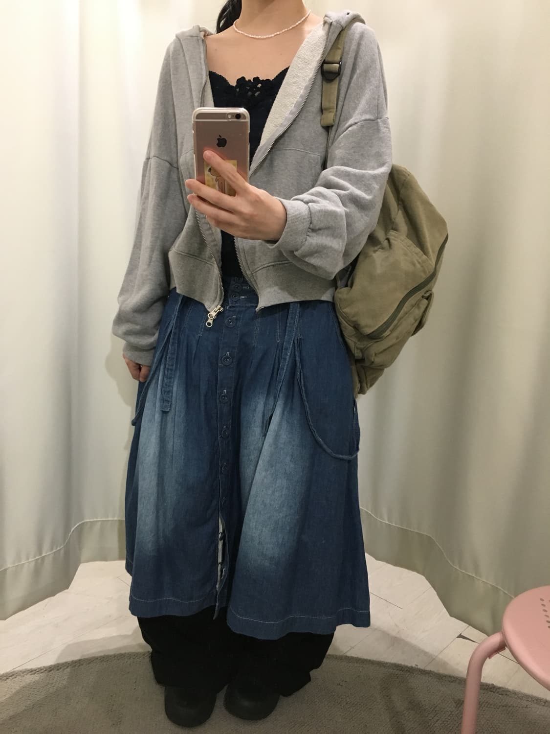 mori overall skirt 상품이미지5