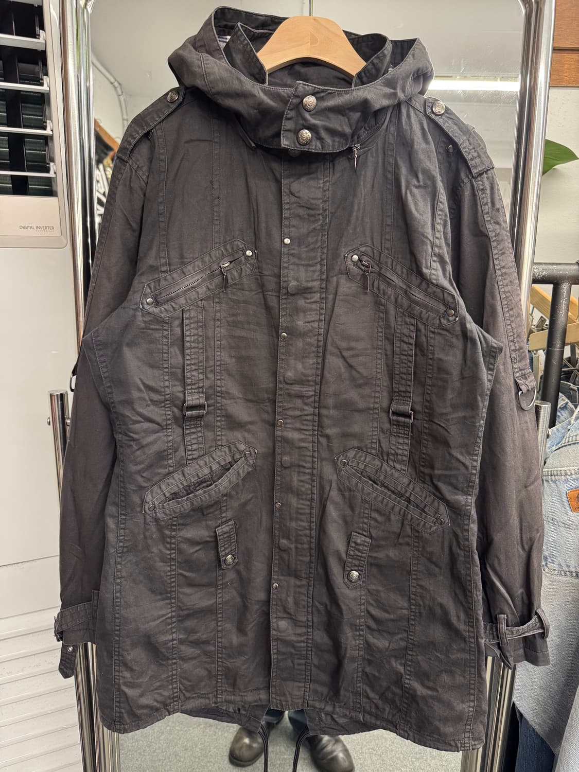 Splendid Satisfaction 빈티지 여성 후드 야상자켓 상품이미지1