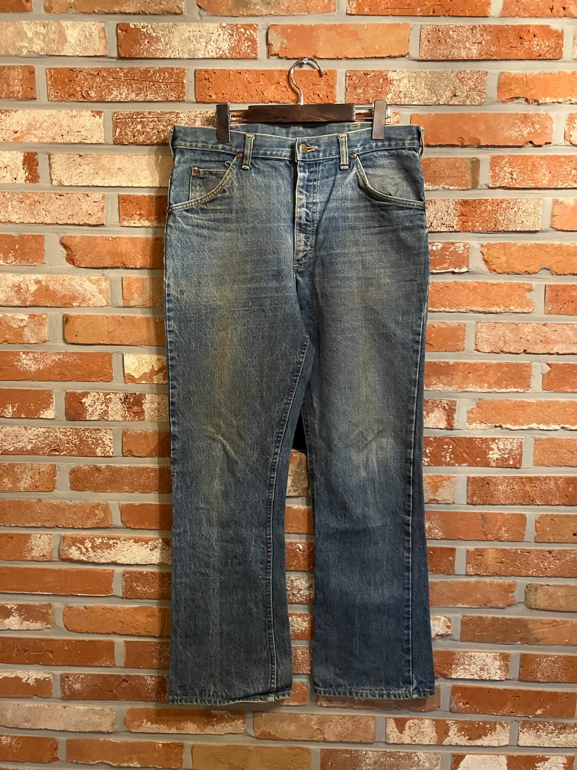 70s USA LEE 빈티지 리 라이더스 200 부츠컷 카우보이 데님팬츠 상품이미지2