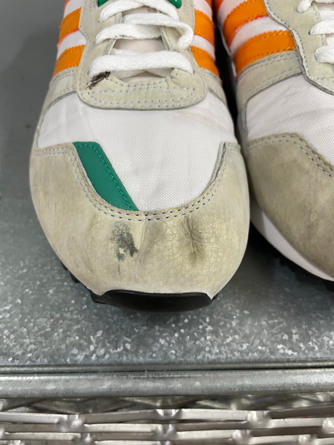 아디다스 ZX 700 화이트 오렌지 265 상품이미지7