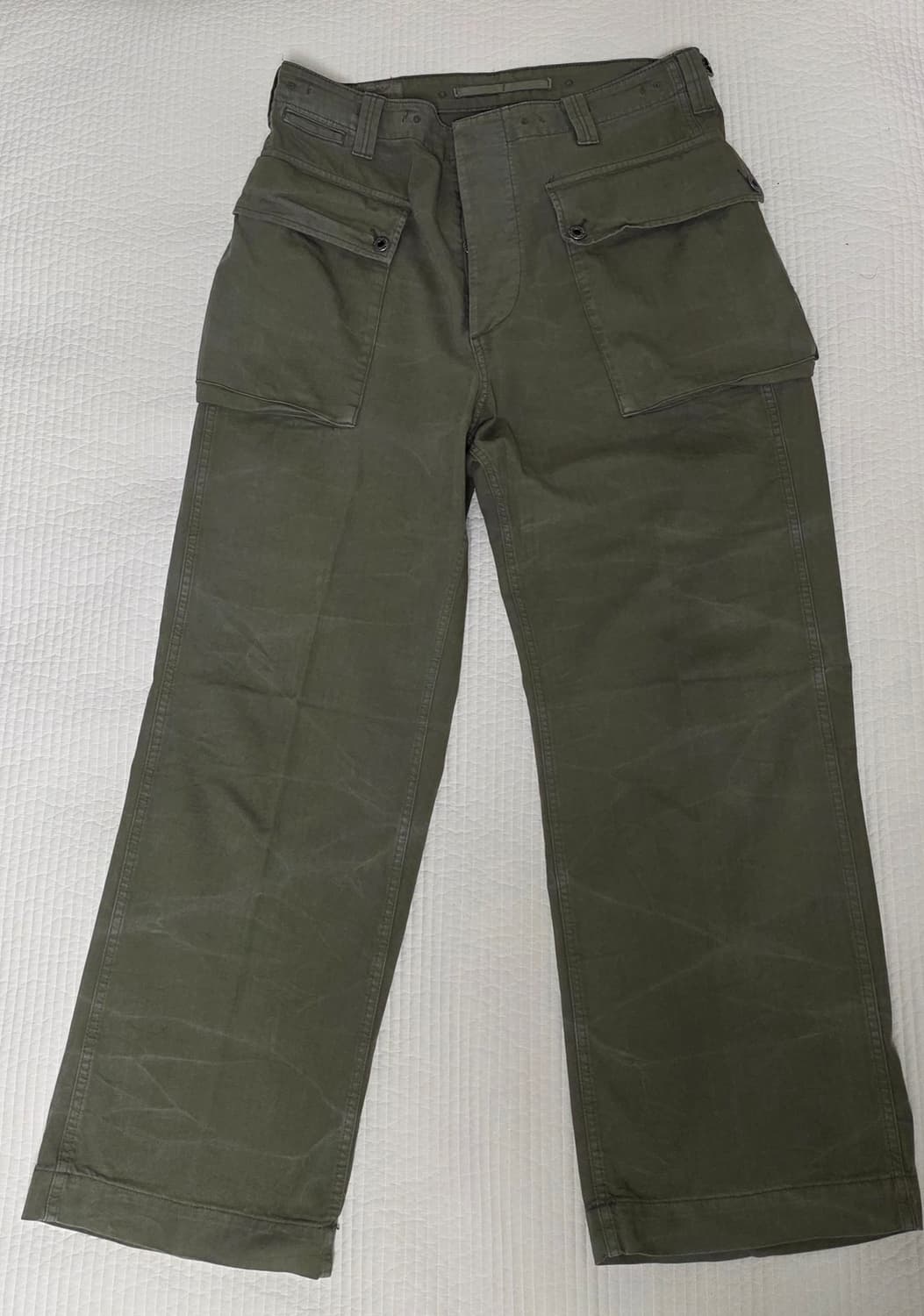 폴로 릴렉스핏 헤링본 트월 카고팬츠 33x32 상품이미지2