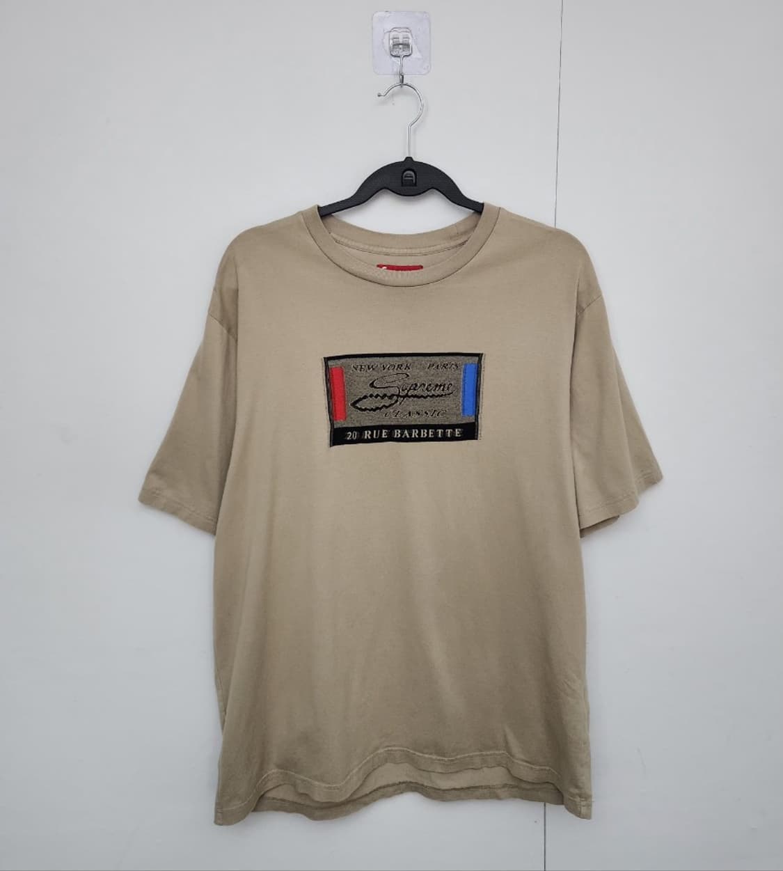 [Supreme 슈프림] 100 남 로고반팔 티셔츠 상품이미지1