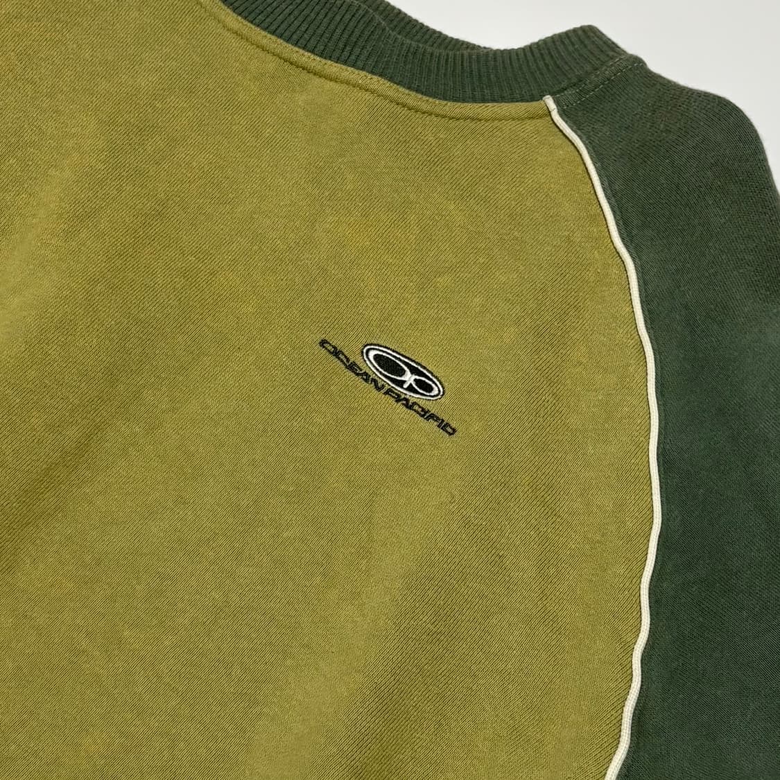 오션퍼시픽(OP) 투톤 라글란 맨투맨 상품이미지2