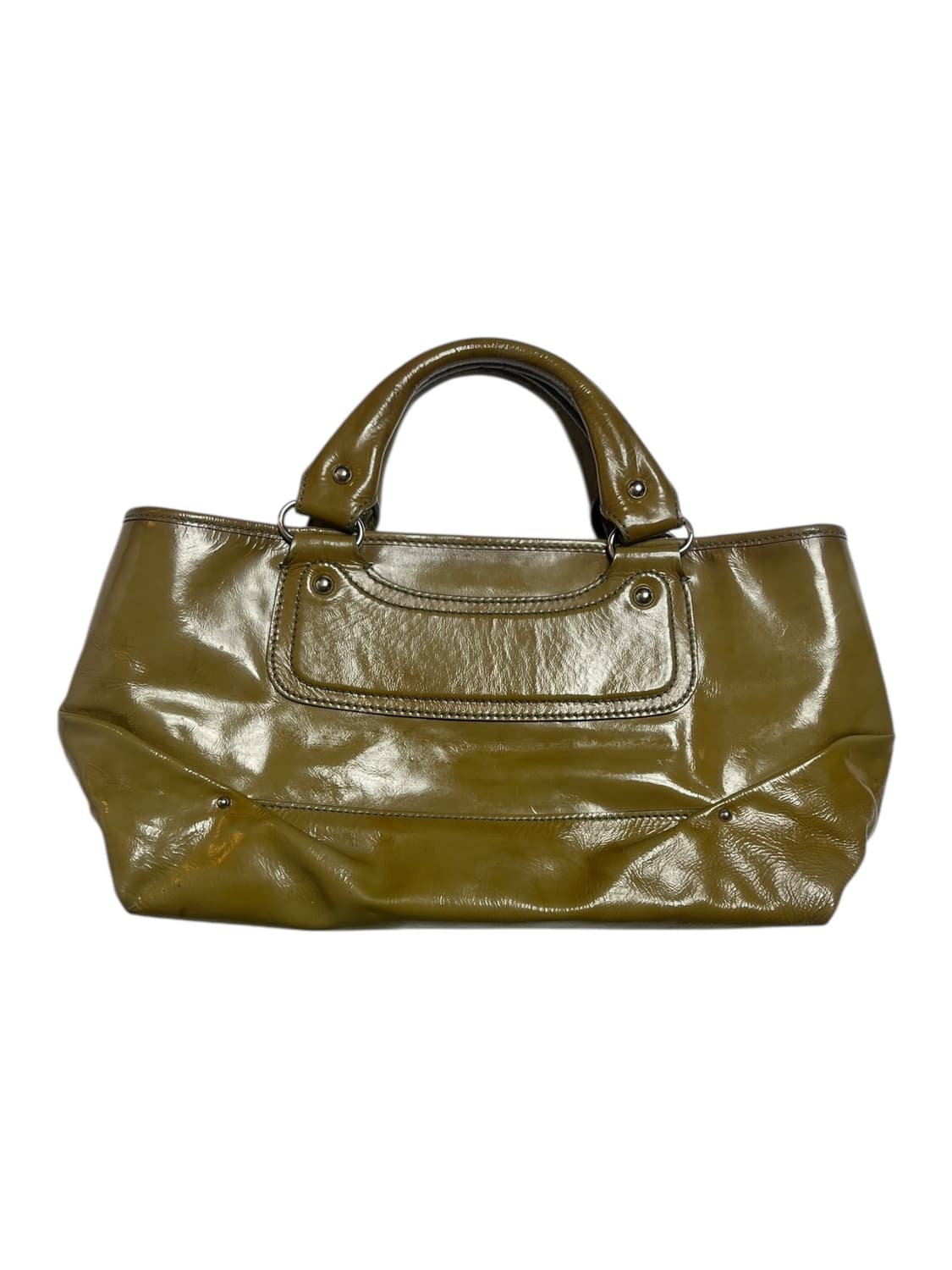 셀린느 빈티지 레더 가죽 부기백  상품이미지2