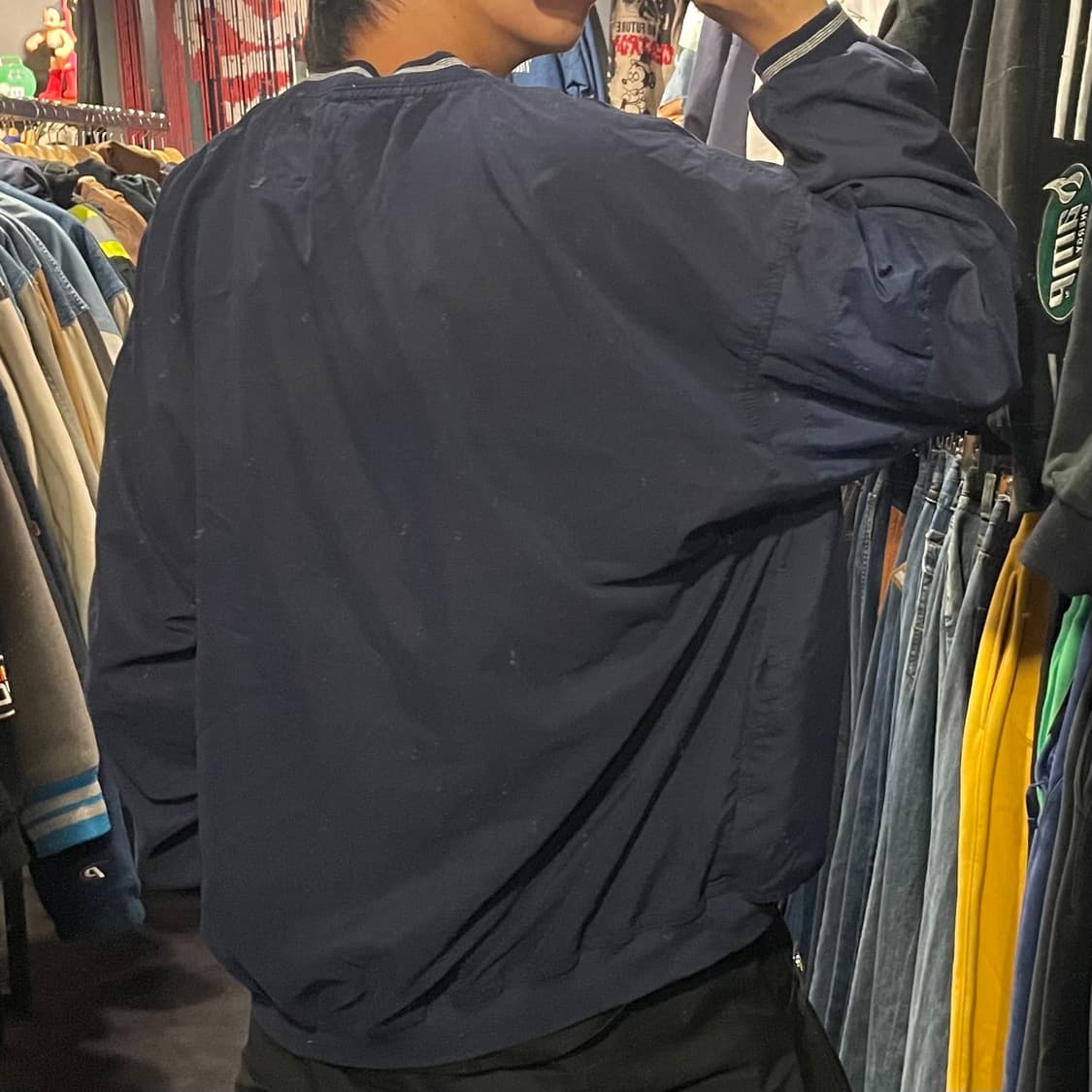 [IM] NIKE 나이키 네이비 미드스우시 웜업 상품이미지5