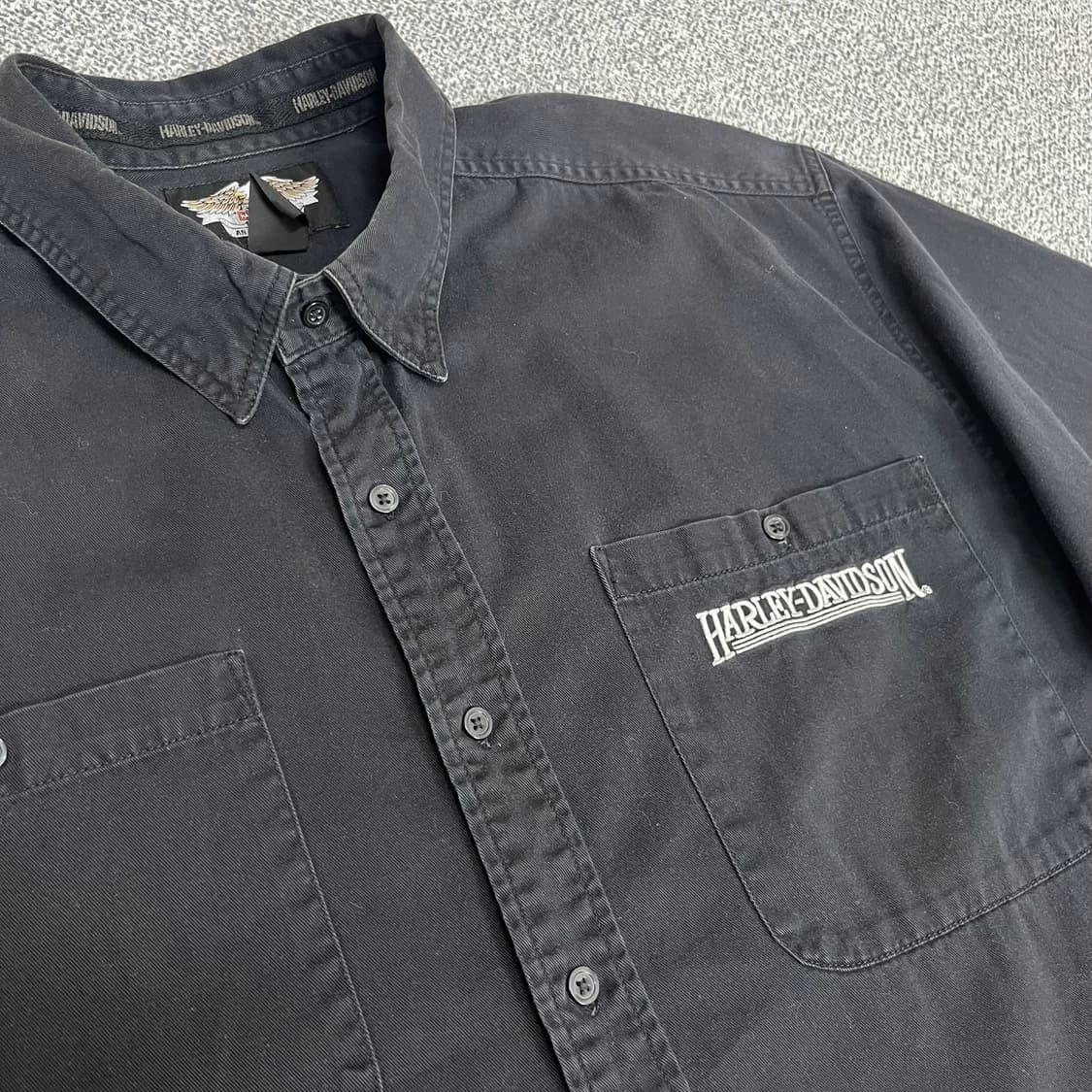 <할리데이비슨 워크 셔츠> No.1291 상품이미지7