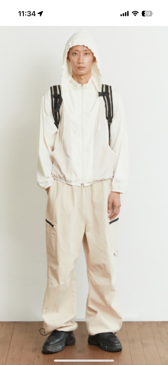 미스치프 아이보리 조거 팬츠 상품이미지2