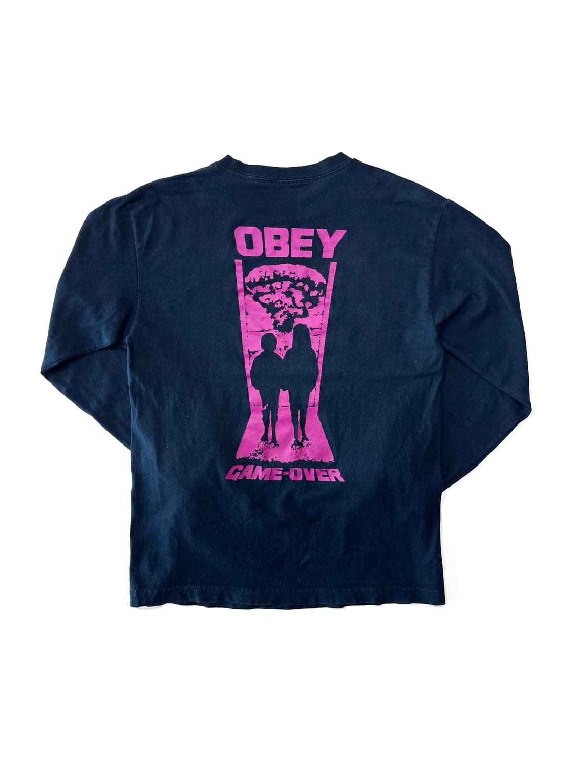 오베이 Game Over 롱 슬리브 티 상품이미지1