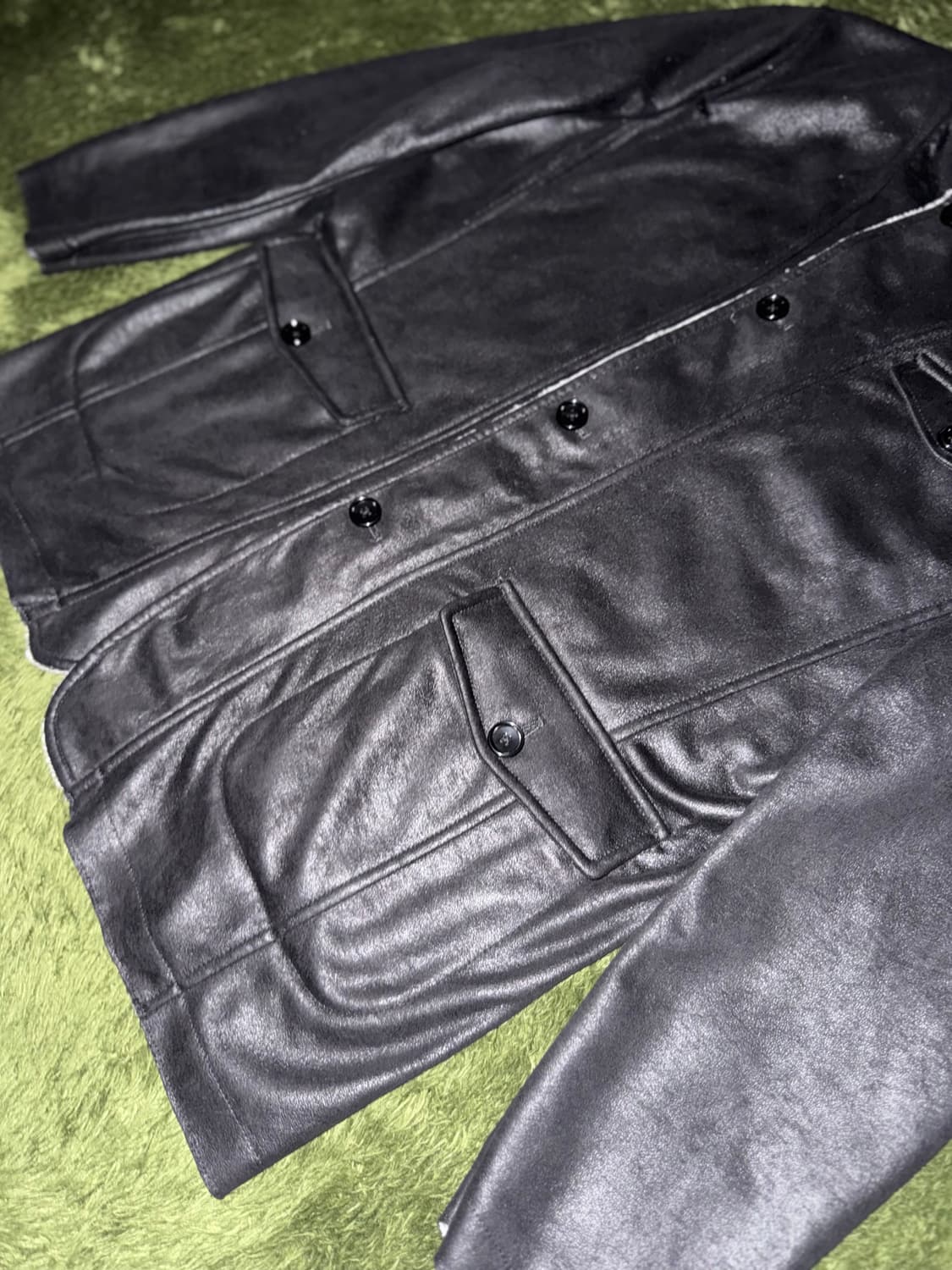 [M] PLAYBOY 플레이보이 컬렉션스 재팬 페이크 스웨이드 자켓 상품이미지3