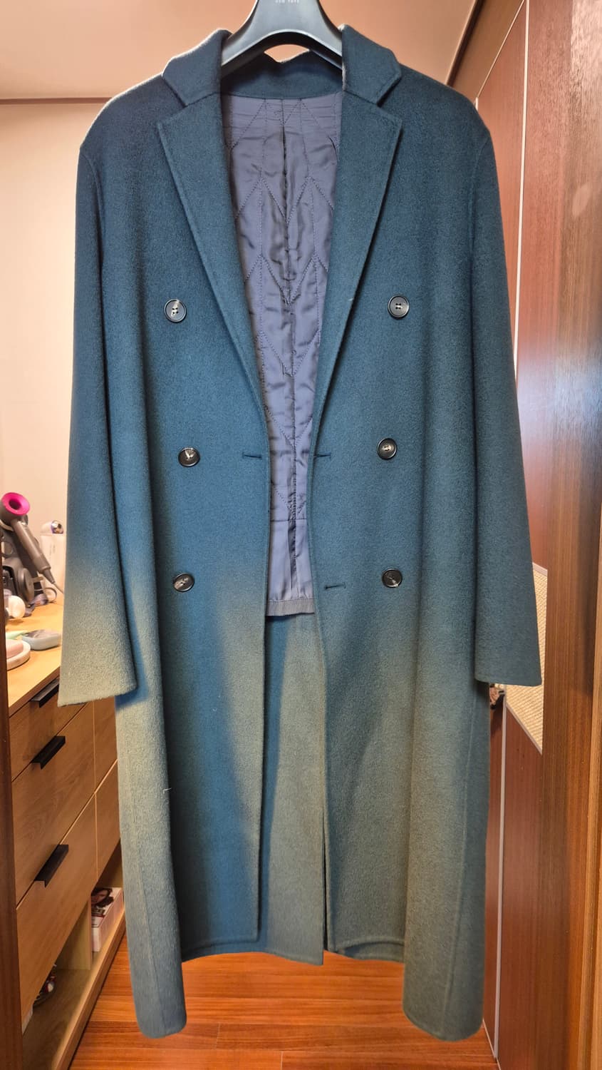 타임옴므 핸드메이드 코트 아쿠아덜 95 상품이미지1