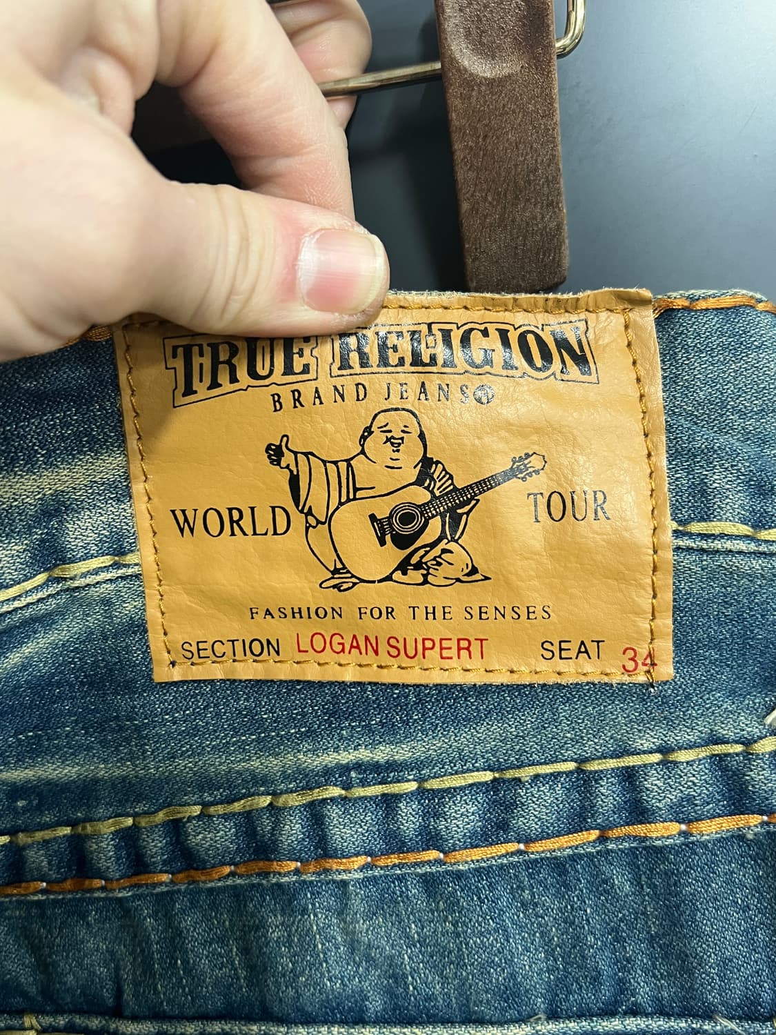 True Religion트루릴리전 로건 슈퍼 T 나팔핏 부츠컷 데님 팬츠 상품이미지5