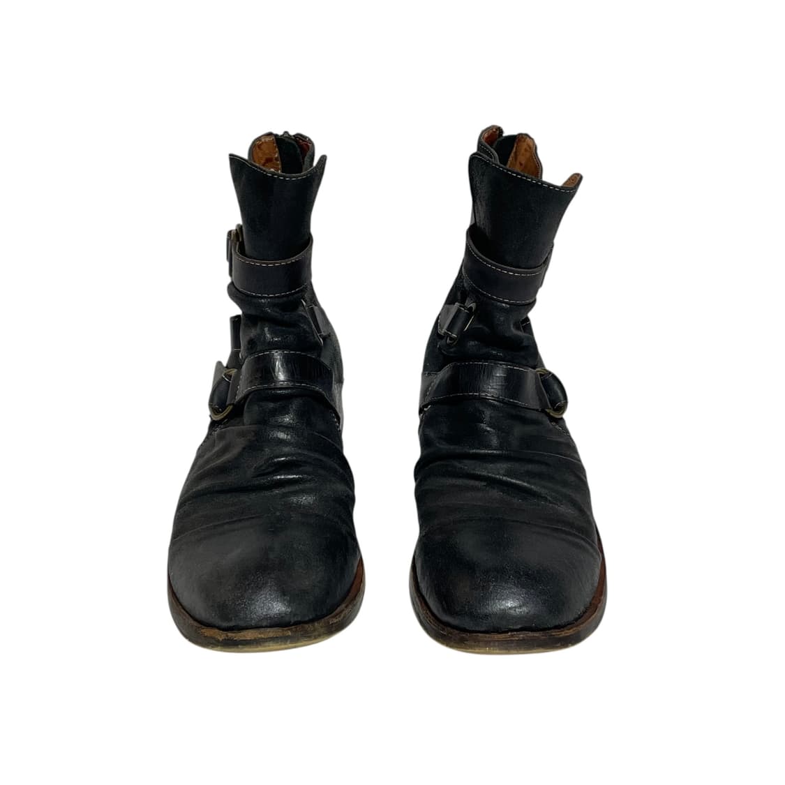 훕데두 주름가공 파이럿 부츠 상품이미지3