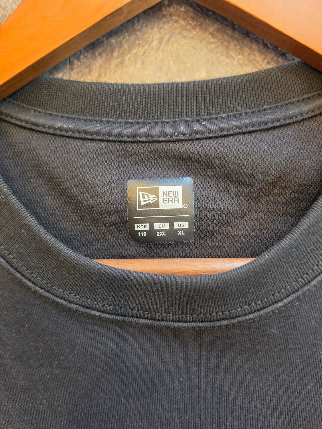 뉴에라] MLB 베이직 오클랜드 애슬레틱스 티셔츠 블랙 상품이미지3