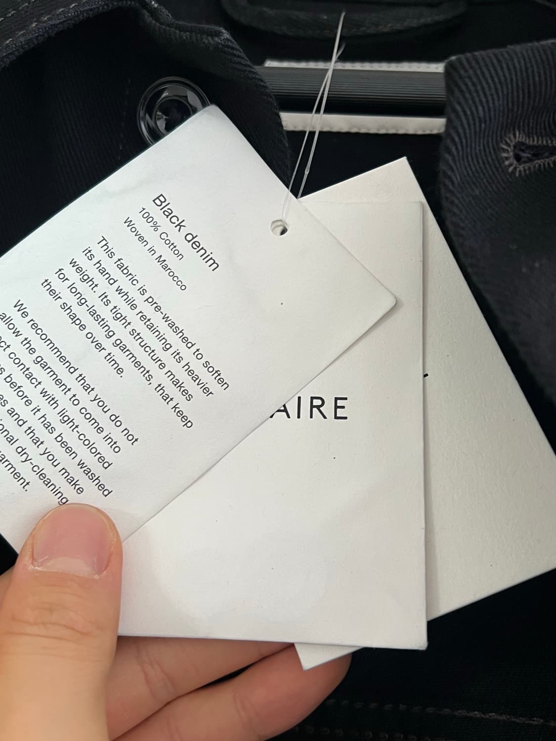 르메르 데님오버셔츠자켓48 상품이미지2