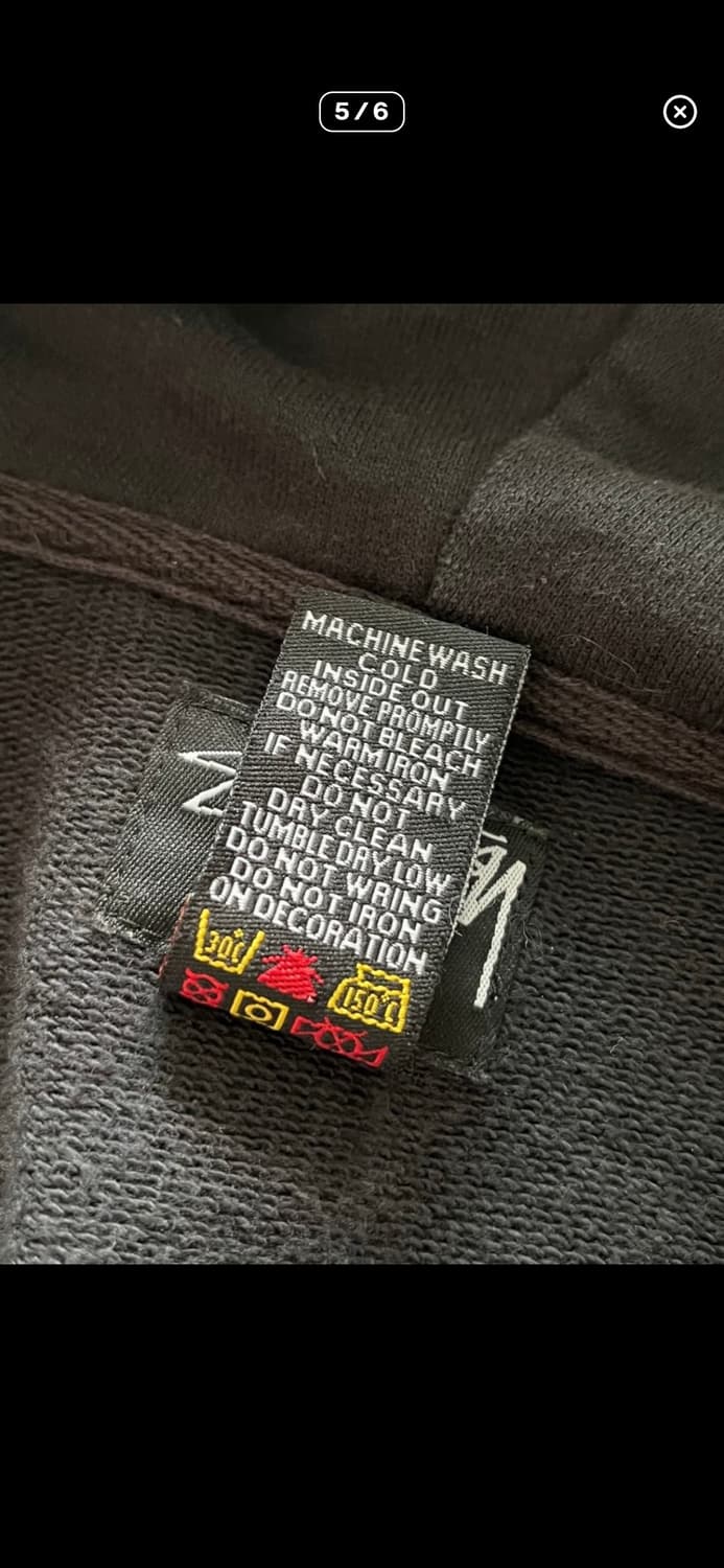 올드 스투시 후드집업 상품이미지4