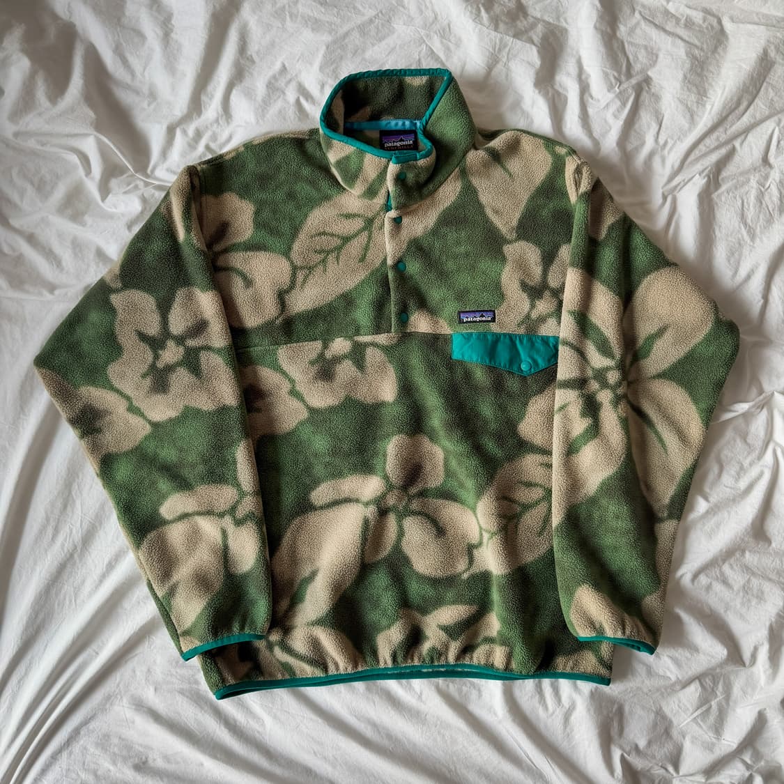 [L] 파타고니아 신칠라 하와이안 플로랄 상품이미지1