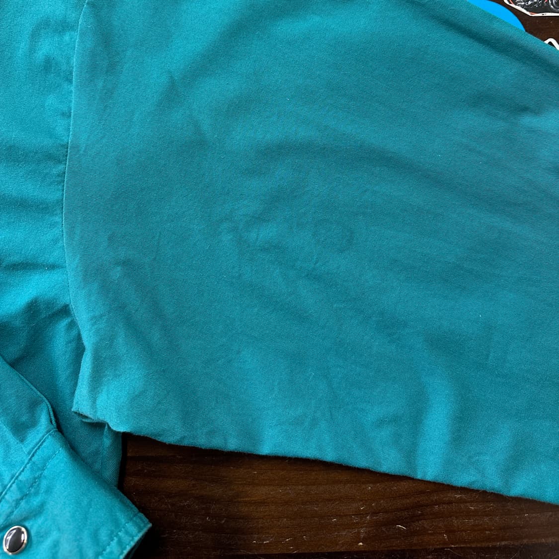 랭글러 라이트닝 컬러블록 웨스턴 셔츠 XL 상품이미지8