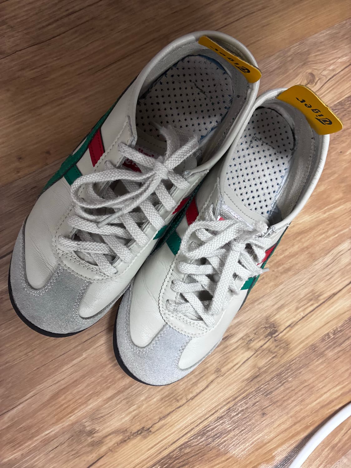 오니츠카타이거 66(245) 빨 초 상품이미지3