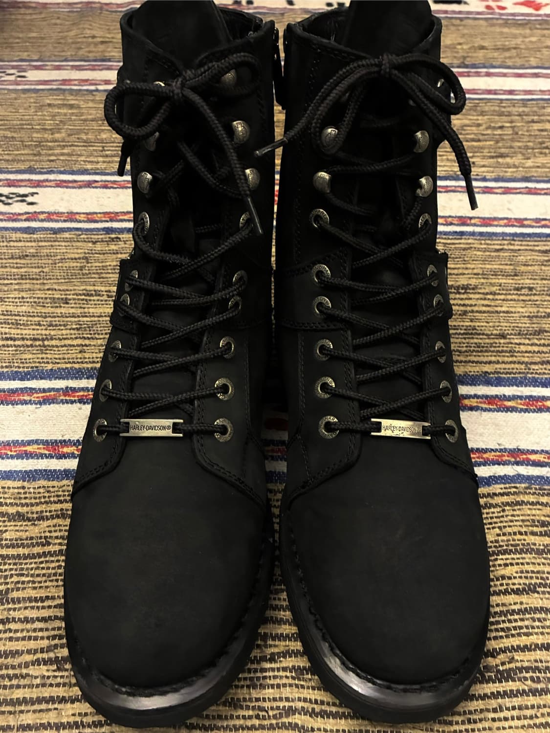 (290~295)할리데이비슨 찰스 모터사이클 지퍼 부츠 워커 상품이미지3