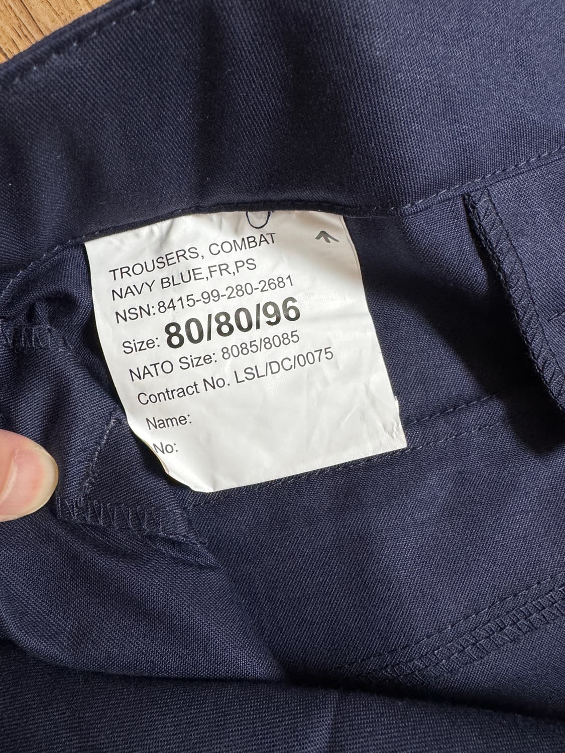 Royal British Navy PCS Combat Trousers 상품이미지5