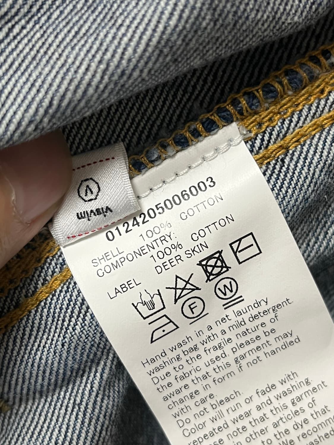 [3] 비즈빔 visvim 24aw SS 101XX JKT dmgd-10 상품이미지4