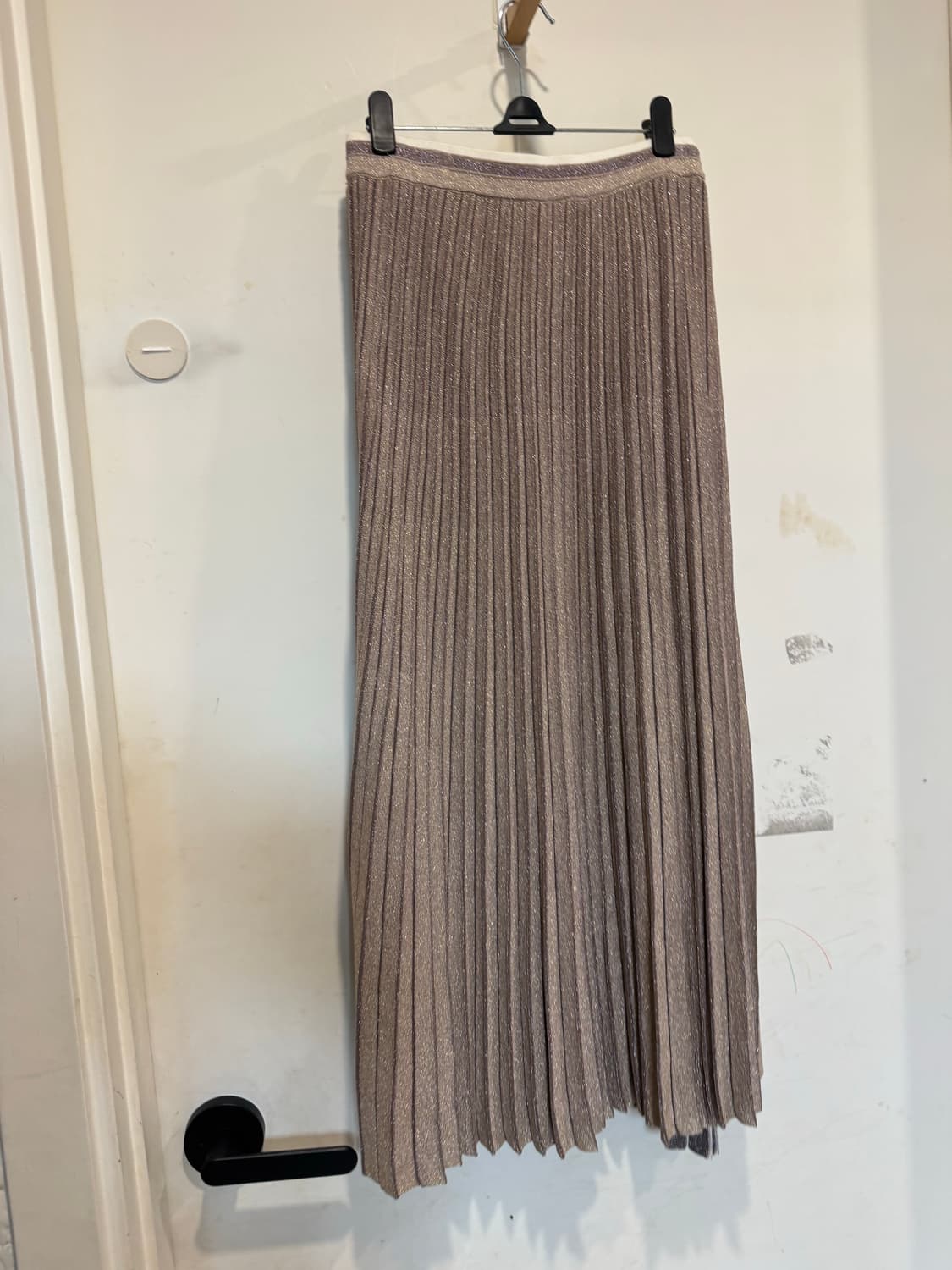 TIME 타임 글리터 플리츠 스커트 상품이미지9