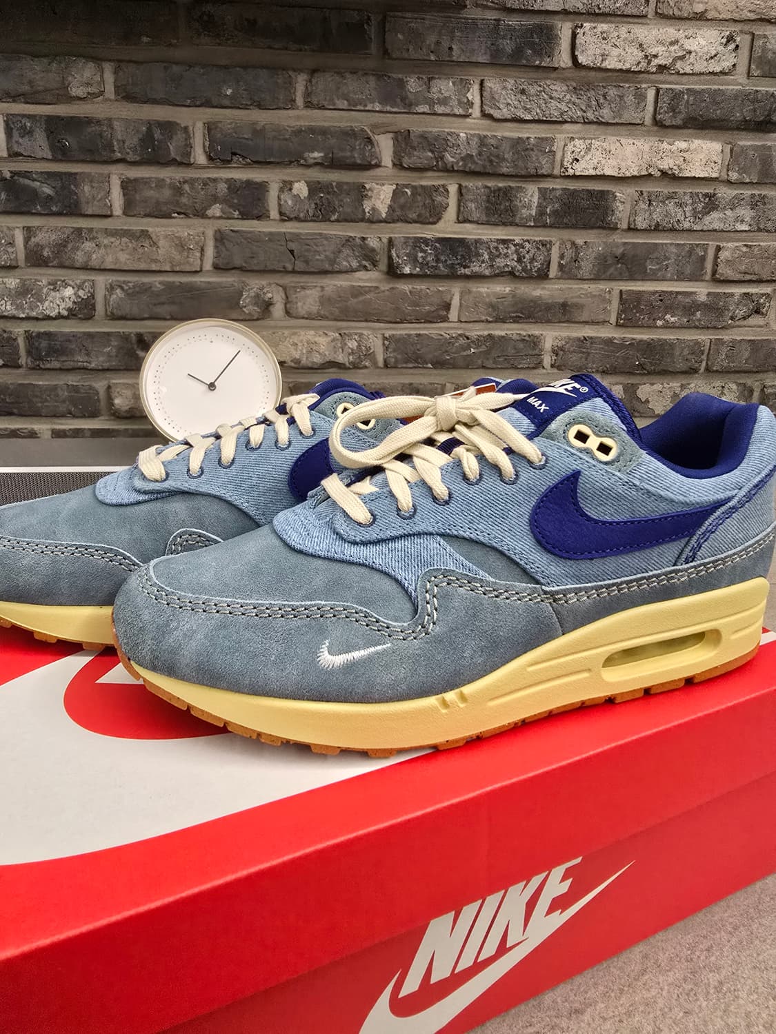 새상품 나이키 에어맥스1 데님 280 상품이미지1