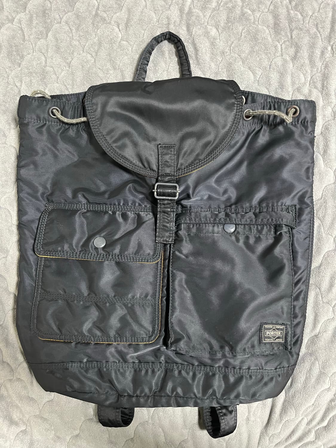 Porter 요시다포터 탱커 스냅 백팩 럭색 블랙 상품이미지1