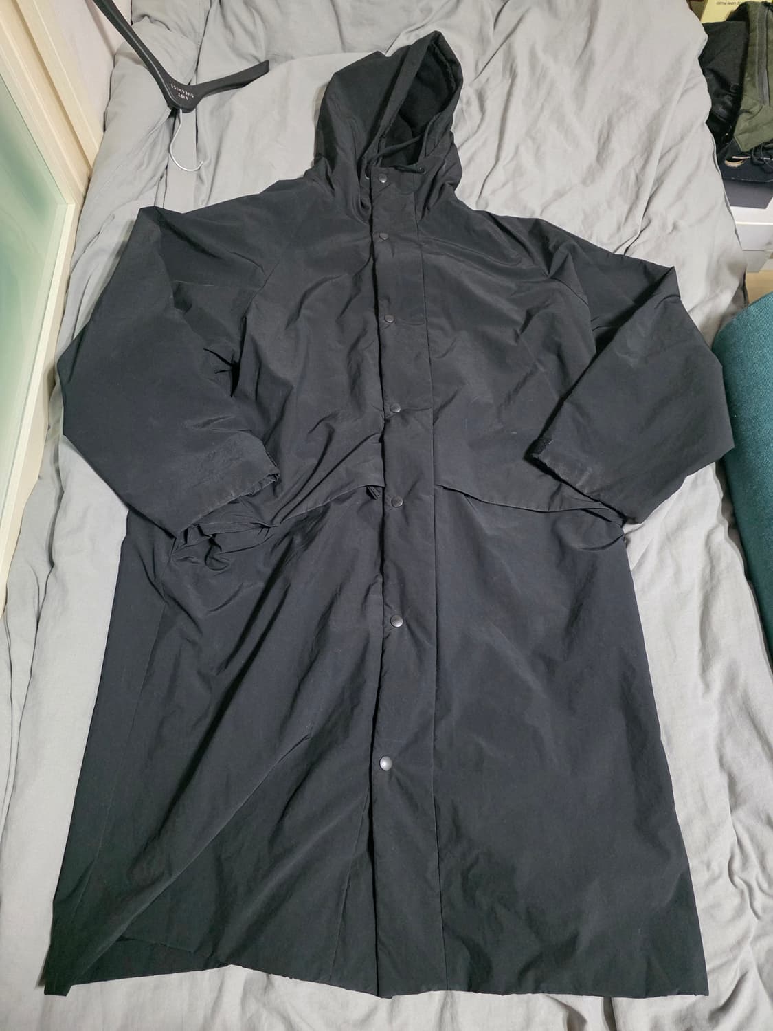 Aton asako 나일론 코트 상품이미지2