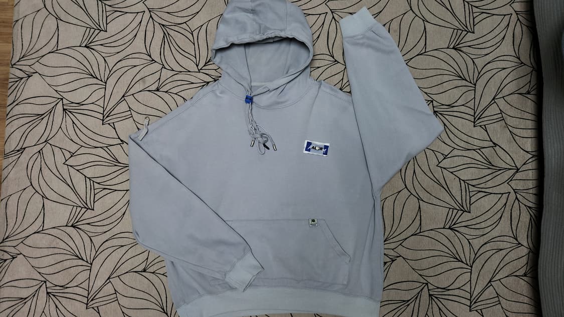 아더에러 세미오버핏 Rivet label hoodie 3사이즈105 상품이미지2