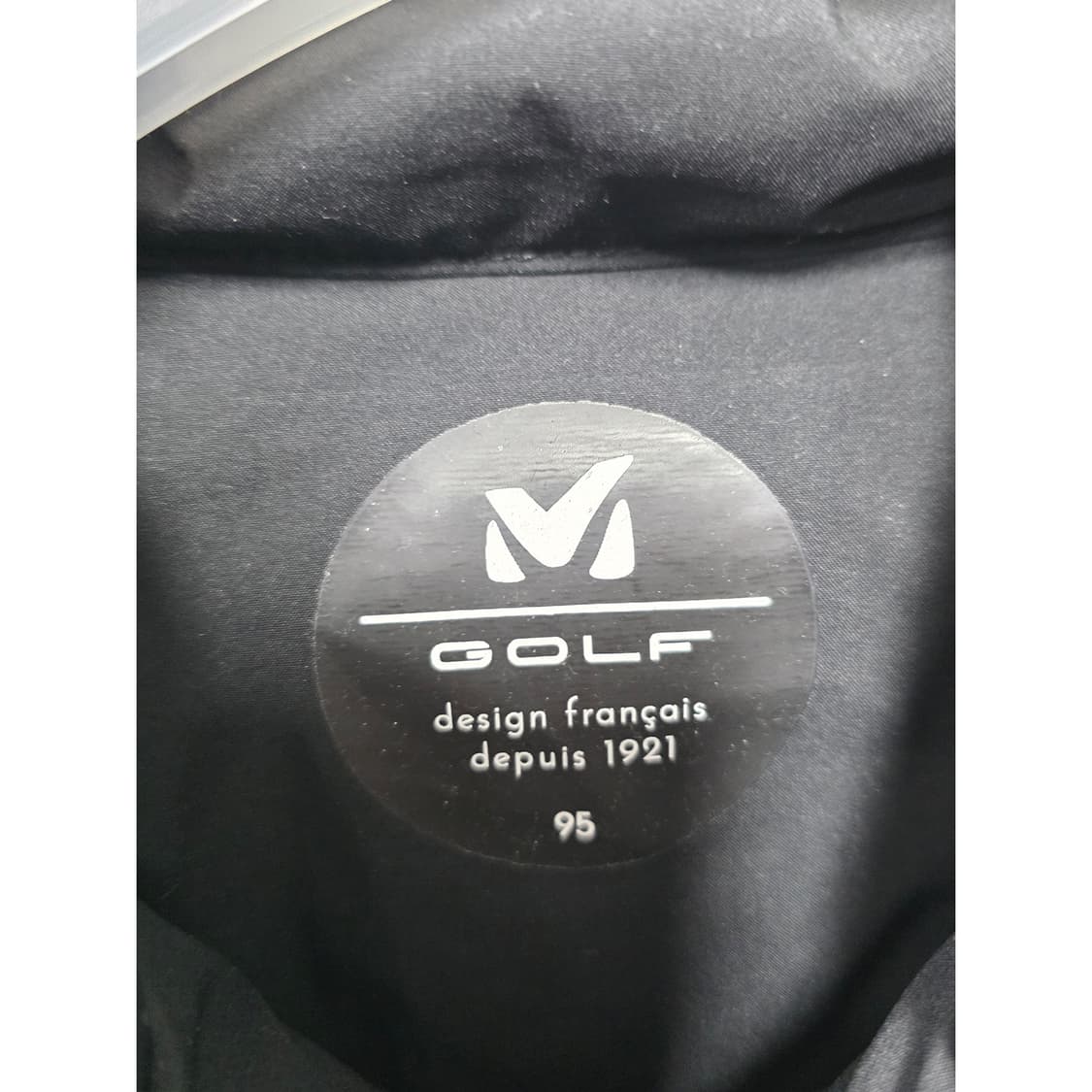 택포_ 21s 밀레 골프 블랙 구스다운 패딩 95 상품이미지2