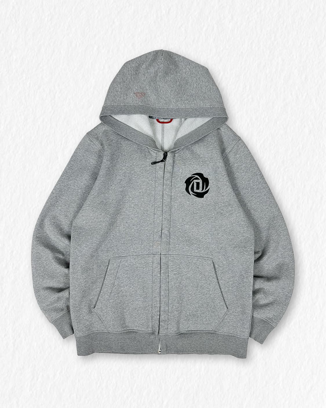 아디다스 장미로고 약기모 후드집업 상품이미지1