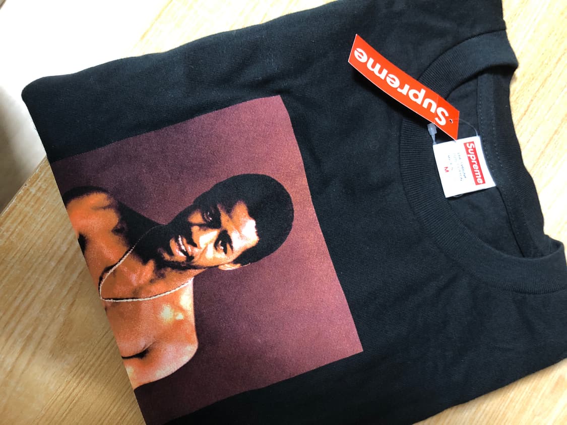 슈프림 알 그린 티셔츠 블랙 상품이미지2