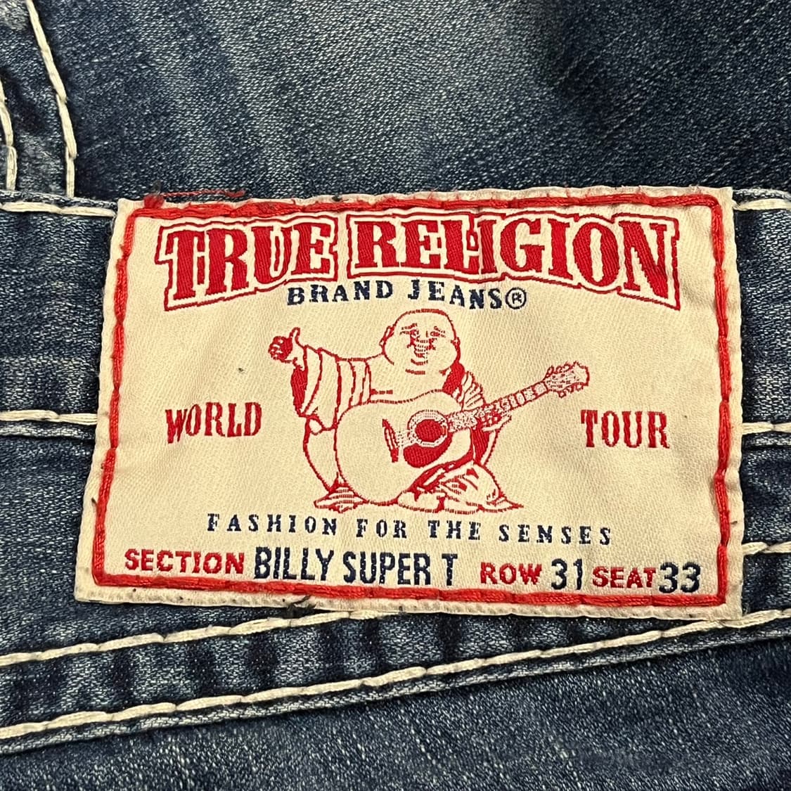 [정품/31] 트루릴리젼 부츠컷 데님 청바지 b17 상품이미지5