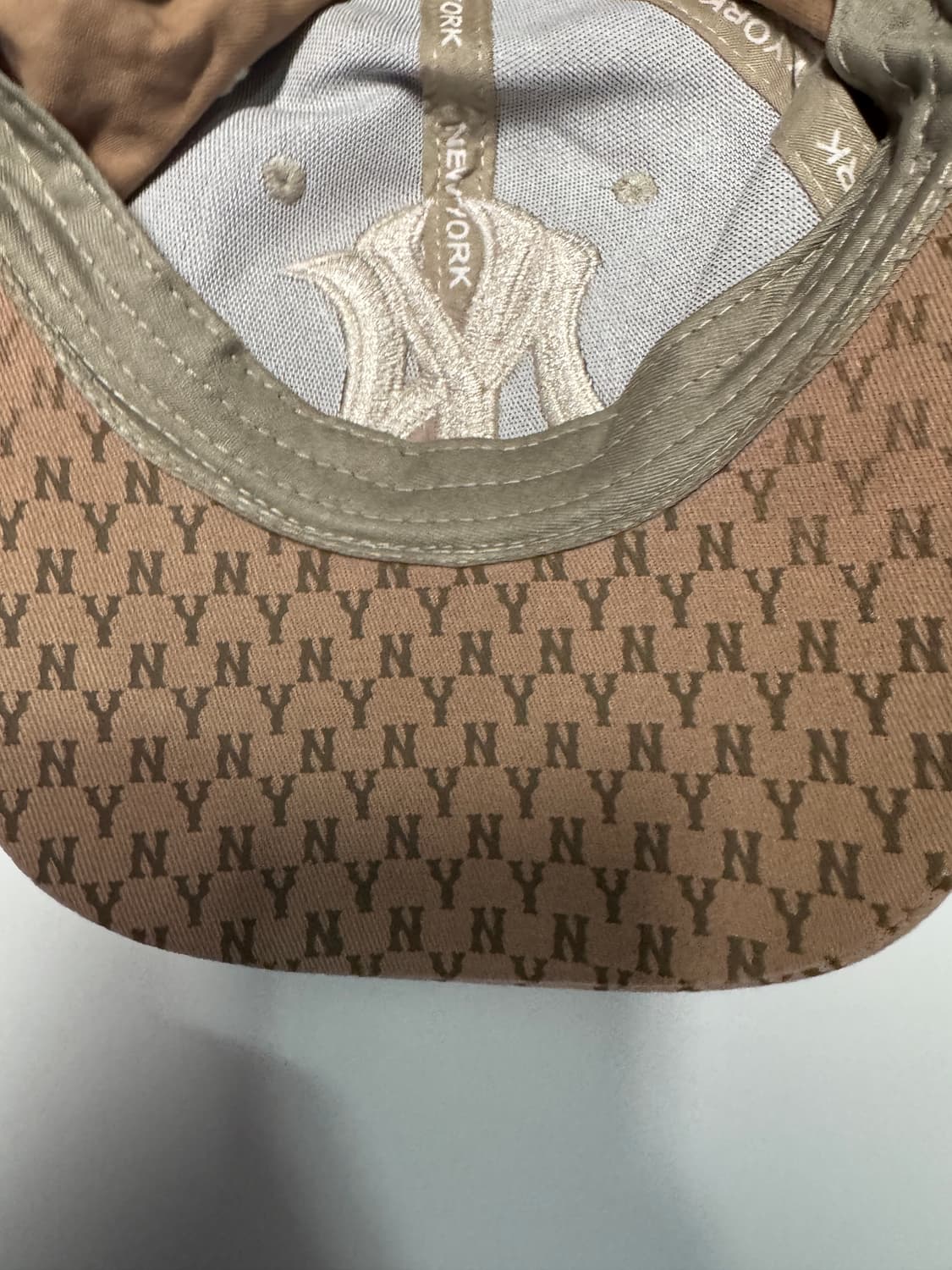 MLB 엠엘비 모노그램 양키스 볼캡 상품이미지5