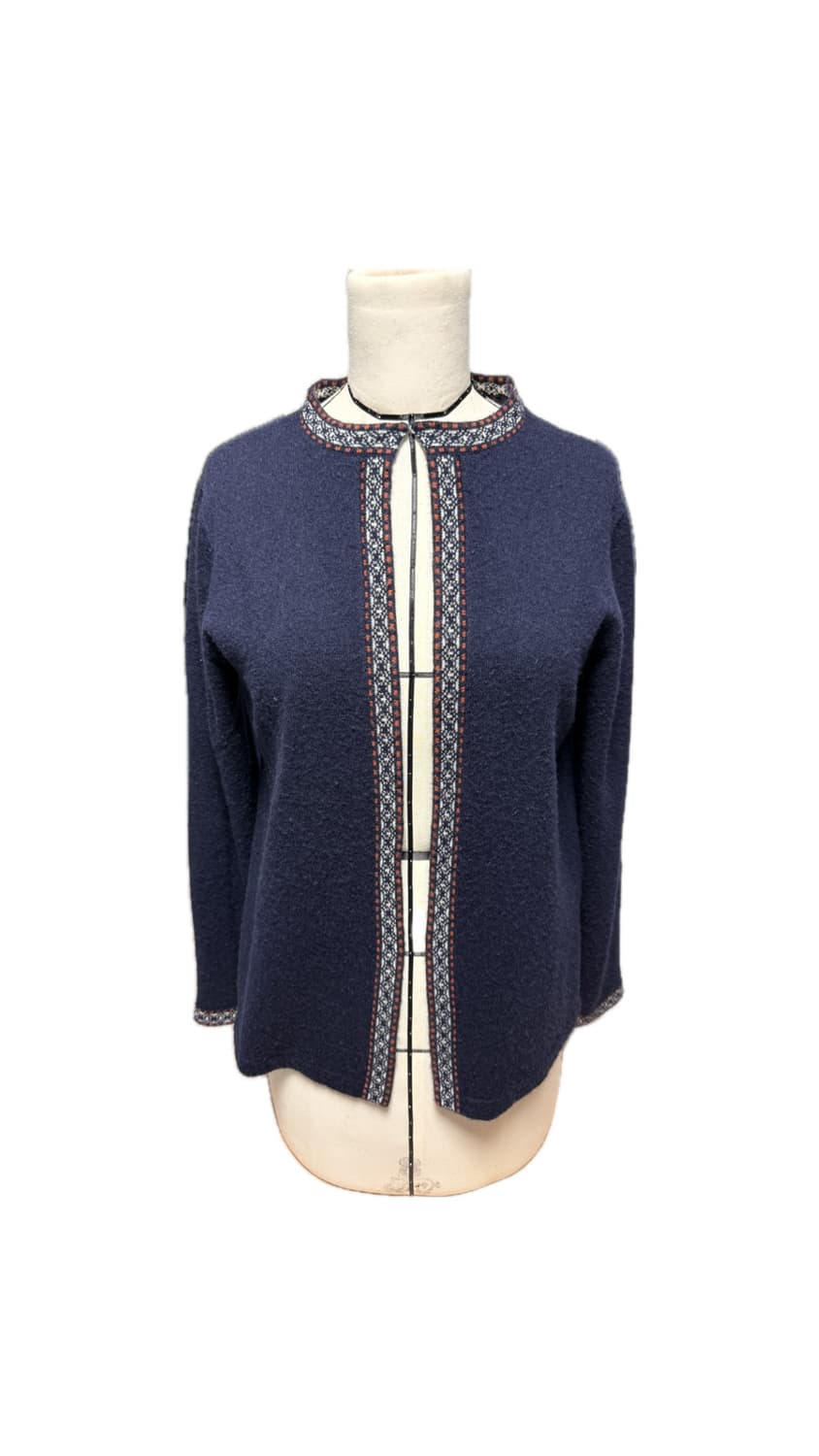 에스닉 라운드 넥라인 가디건 상품이미지1